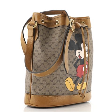 gucci mickey mouse bag white